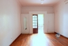 Unfurnished house with large yard for rent in Tay Ho district, Hanoi.